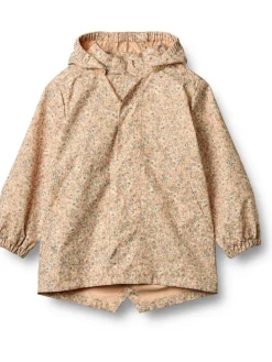 Parka "Jensi" in Orange/ Beige