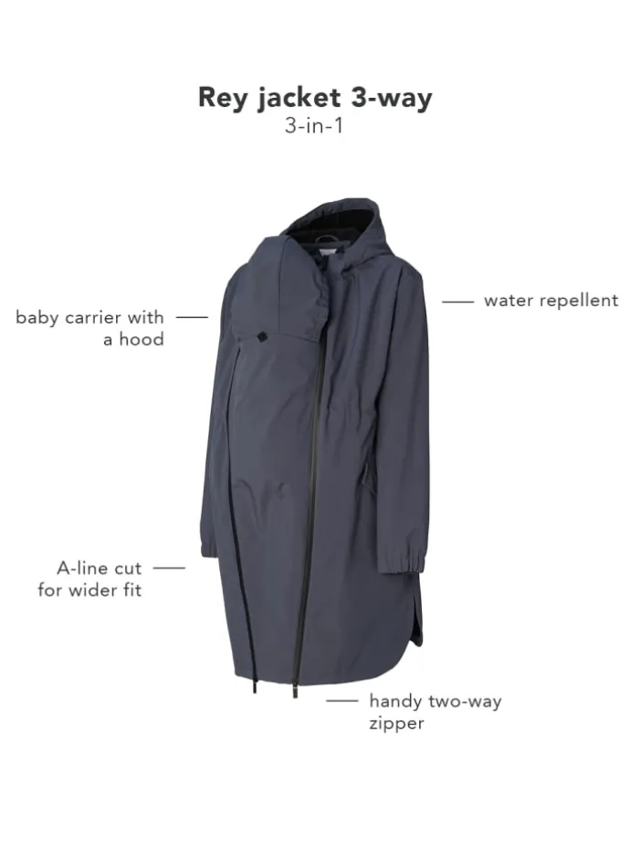 Parka Rey in Gris