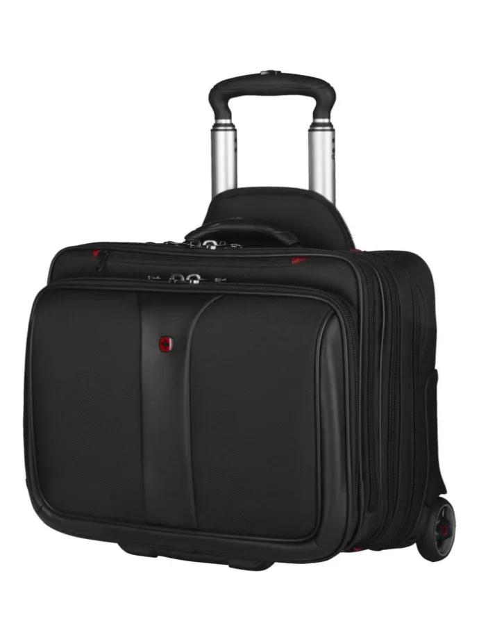 Patriot II 17" - 2-Rollen-Businesstrolley 44 cm (black) in schwarz