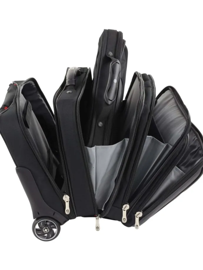 Patriot II 17" - 2-Rollen-Businesstrolley 44 cm (black) in schwarz