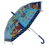 Patrol Blauer Kinder-Regenschirm Wetterfester Begleiter in Blau