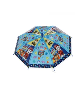 Patrol Blauer Kinder-Regenschirm Wetterfester Begleiter in Blau