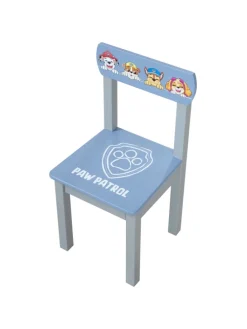 Paw Patrol Kinderstuhl, Holz Grau/Blau, ab 18 Mon., mit Helden-Motiv
