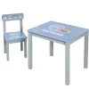 Paw Patrol Sitzgruppe, Holz, Grau/Blau, Tisch & Stuhl, ab 18 Monaten
