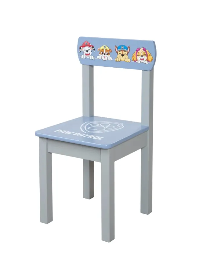 Paw Patrol Sitzgruppe, Holz, Grau/Blau, Tisch & Stuhl, ab 18 Monaten