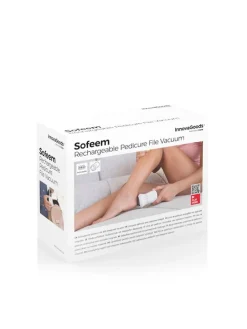 Pedikürefeile in Weiß - (H)10 x Ø 6,5 cm