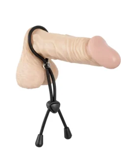 Penis- und Hodenring Bad Kitty Cock & Ball Loop in schwarz