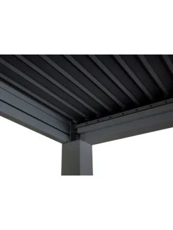 Pergola L46 11cm-Alu-Gestell, sturmfest, Anthrazit