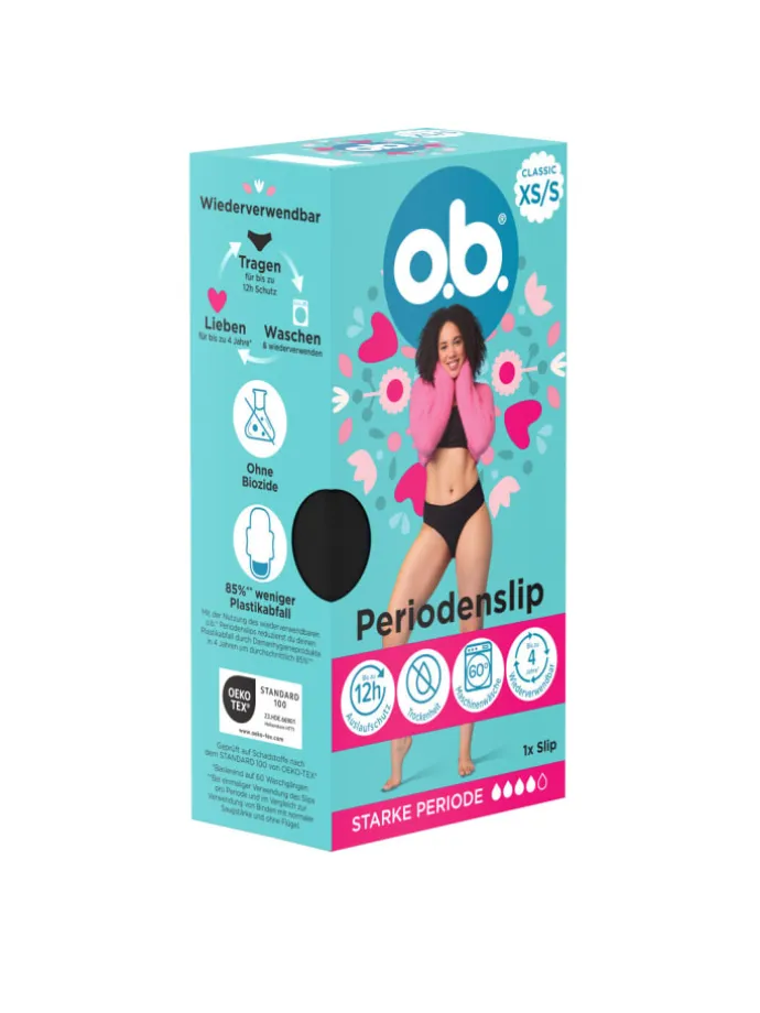Periodenslips "XS/S" 3er-Pack (3 St.)