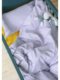 Perkal-Bettwäsche-Set ''Zack Mini'' in Lila