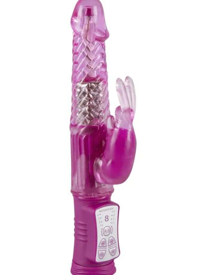 Perlenvibrator mit Klitorisreizer Sugar Babe in pink