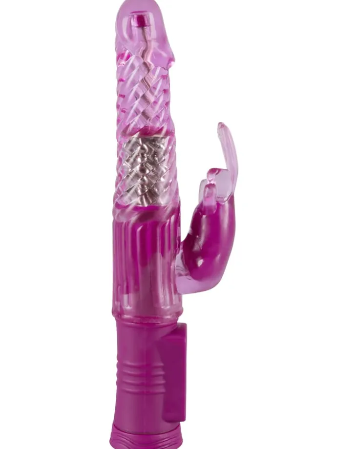 Perlenvibrator mit Klitorisreizer Sugar Babe in pink