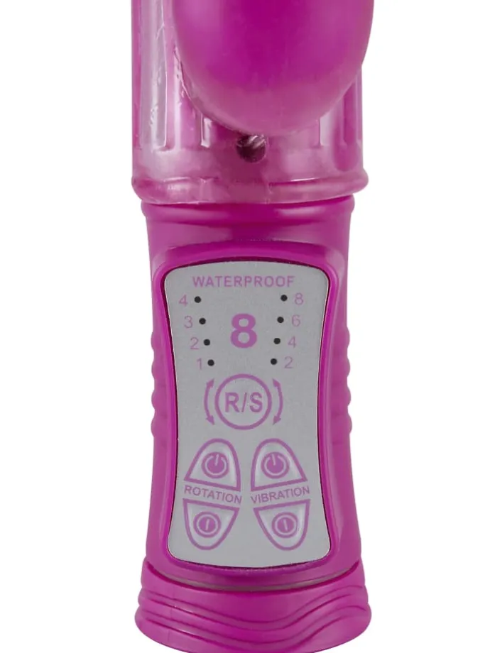 Perlenvibrator mit Klitorisreizer Sugar Babe in pink