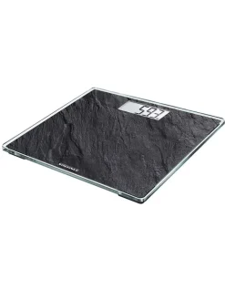 Personenwaage "PWD Style Sense Compact 300" in Schwarz - (L)29 x (B)29 cm