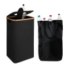 Pfandflaschen Sammelbehälter in Schwarz – 100 l