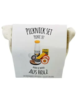Picknick-Set im Baumwollsäckchen - ab 3 Jahren