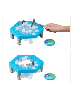 Pinguin Spiel in Bunt