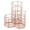 Pinselhalter in Rosegold - (B)12 x (H)12,5 x (T)12,5