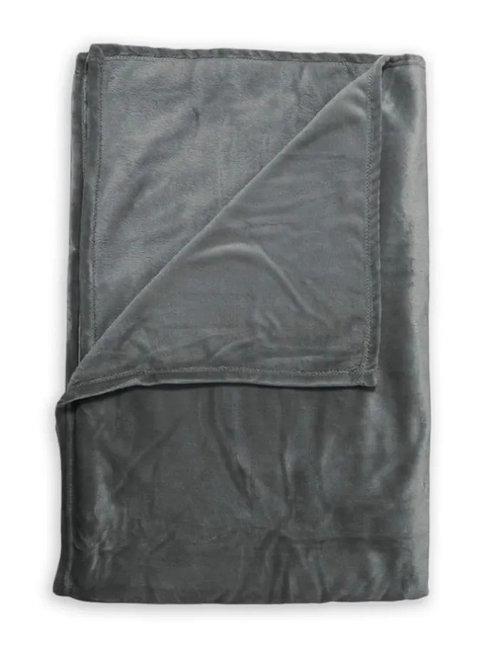 Plaid "Cara" in Anthrazit