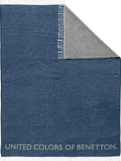 Plaid in Blau/ Grau
