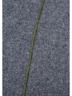 Plaid in Dunkelblau