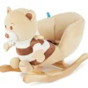 Plüsch Schaukeltier Bär Bubu in Braun