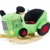 Plüsch Schaukeltier Traktor in Grün