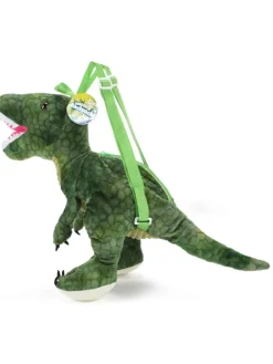 Plüschrucksack "Dinosaurier" in Grün - (H)50 cm