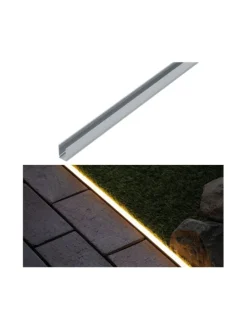 Plug & Shine LED Strip Profil Warmweiß  Aluminiumprofil