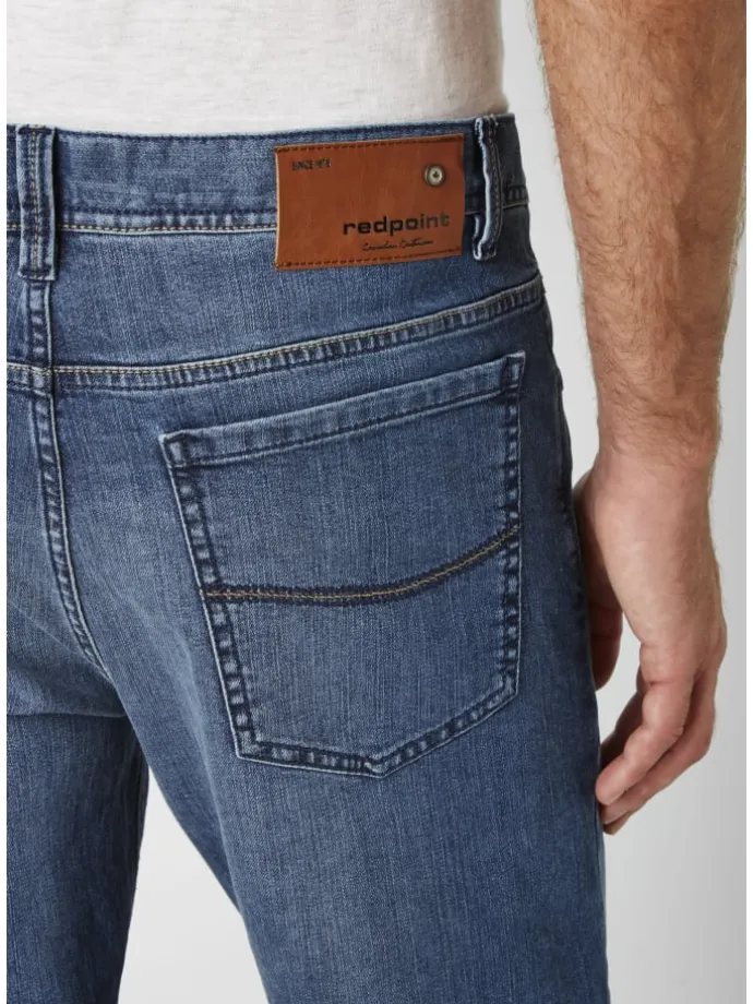 5-Pocket Jeans Langley in indigo denim