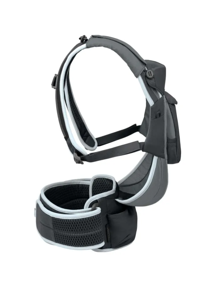 Poco Soft Child Carrier - Kindertrage 65 cm (Kraxe) (koseret green) in schwarz