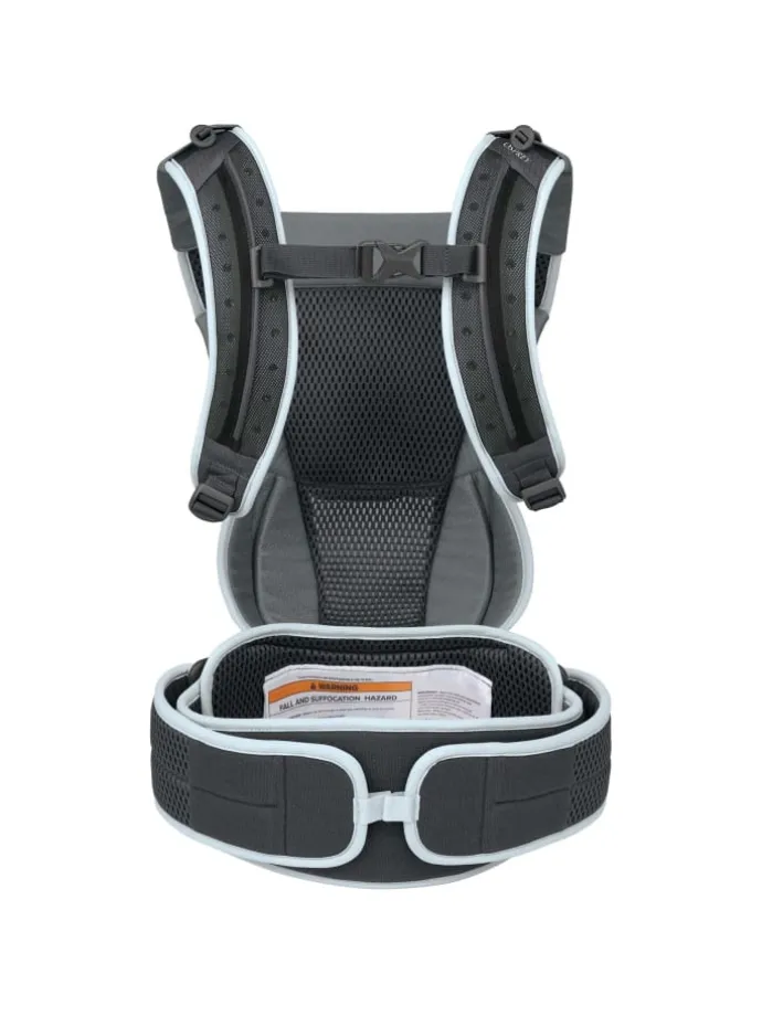 Poco Soft Child Carrier - Kindertrage 65 cm (Kraxe) (koseret green) in schwarz