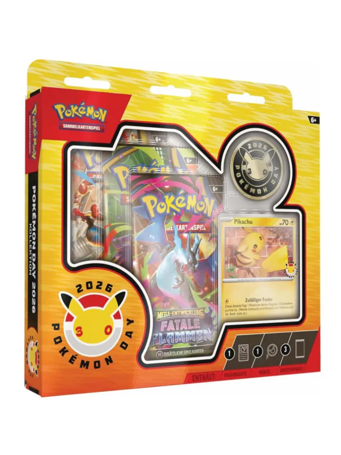 Pokemon Day 2026 Kollektion | Pokemon | 3 Booster-Packs deutsch