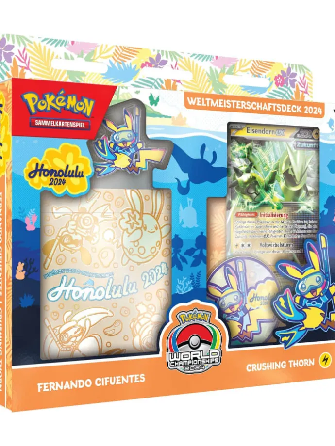 Pokemon Weltmeisterschaftsdeck Honolulu in Mehrfarbig ab 6 Jahre