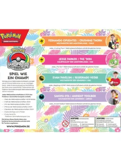 Pokemon Weltmeisterschaftsdeck Honolulu in Mehrfarbig ab 6 Jahre