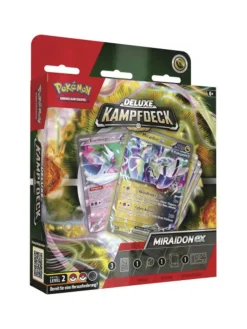 Pokémon Deluxe-Kampfdeck Miraidon-ex oder Koraidon-ex in Mehrfarbig ab 6 Jahre