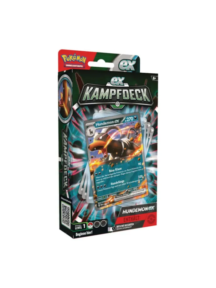 Pokémon EX Kampfdeck Hundemon oder Melmetal in Mehrfarbig ab 6 Jahre
