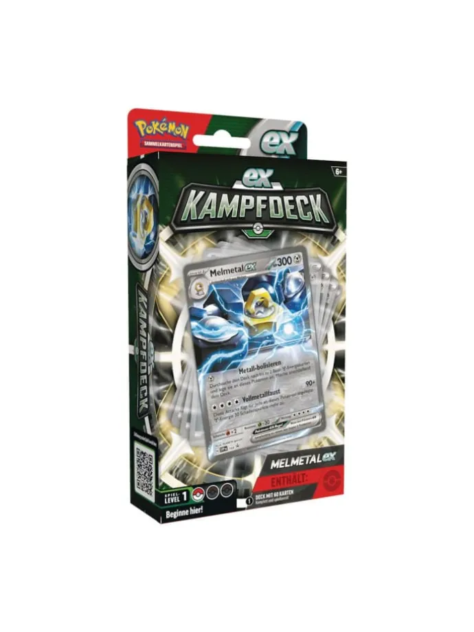 Pokémon EX Kampfdeck Hundemon oder Melmetal in Mehrfarbig ab 6 Jahre