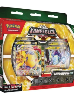 Pokémon Sammelkarten Liga Kampfdeck Miraidon EX in Mehrfarbig ab 6 Jahre