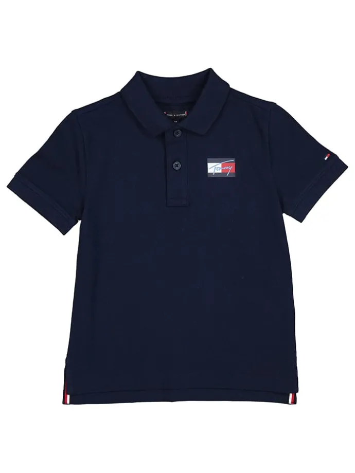 Poloshirt in Dunkelblau