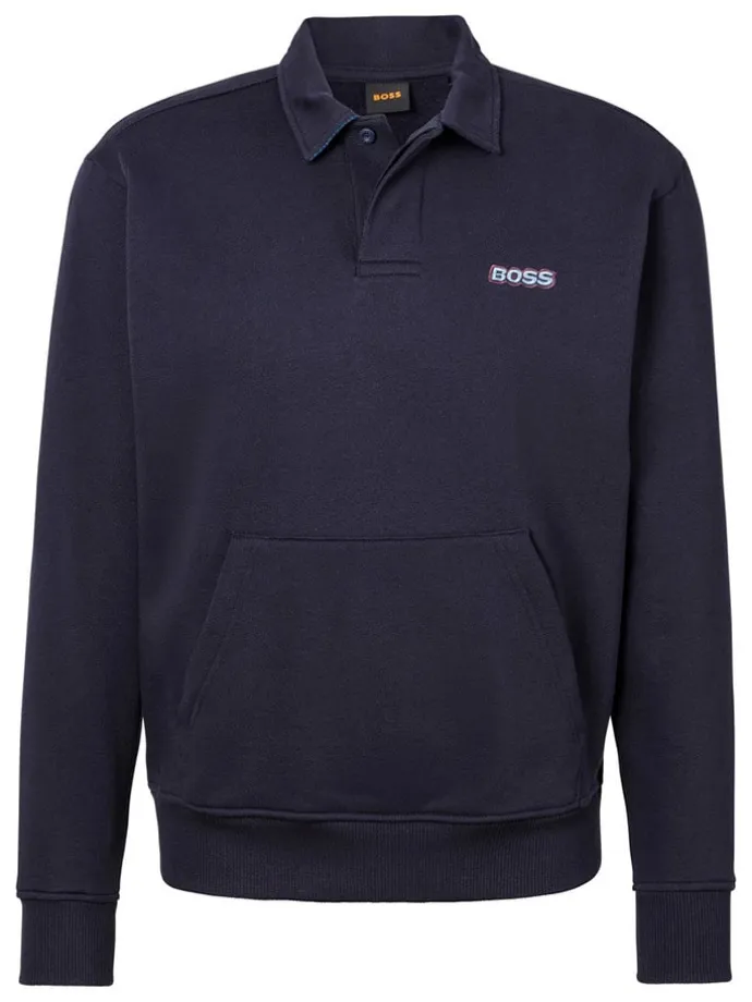 Poloshirt in Dunkelblau