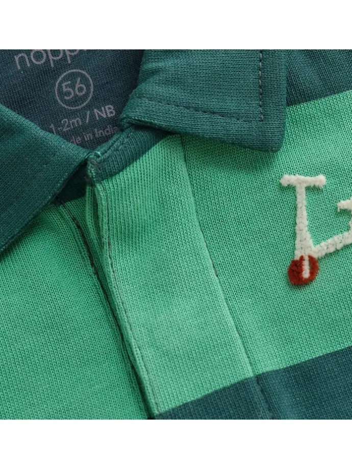 Poloshirt in Grün