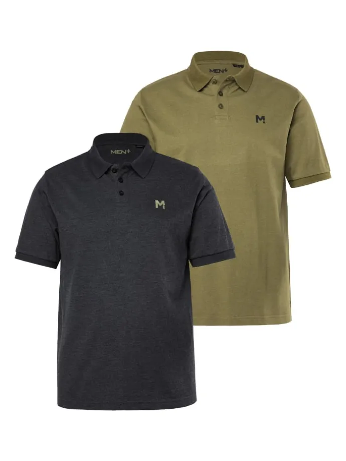 Poloshirt in olivgrün