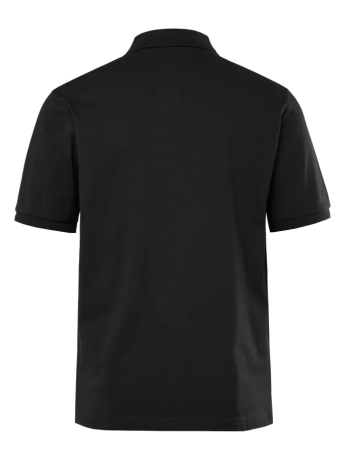 Poloshirt in schwarz