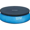 Pool-Abdeckung in Blau - Ø221 cm