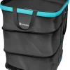 PopUp-Gartenabfallsack in Schwarz - 120 l