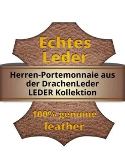 Portemonnaie Leder Herren Geldbörse Serie Tim