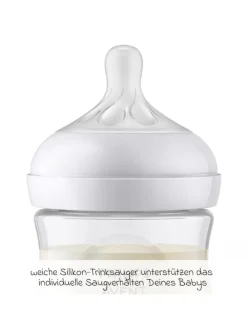 PP-Flasche 2er Pack Natural Response 125ml in weiss