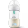 PP-Flasche Natural Response 260ml mit AirFree in weiss,motiv