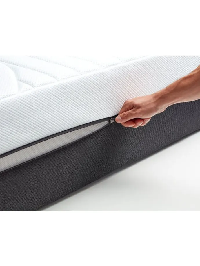 Pro® Plus CoolQuilt Visco-Matratze 180 x 200 cm in weiß